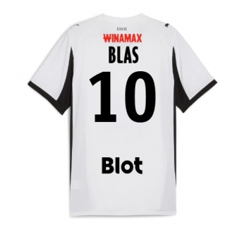 Billige Fotballdrakt Stade Rennais Ludovic Blas #10 Replika Bortedrakt 2025-26 Kortermet